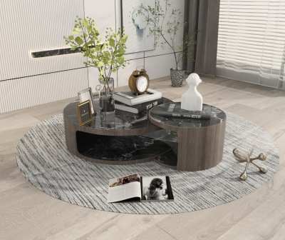 现代茶几3D模型下载